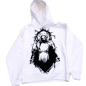 ANGEL custom airbrush hoodie NWOT